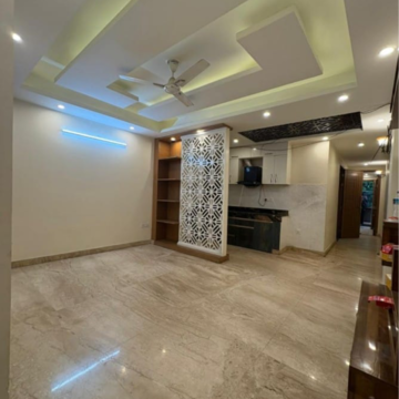 Living Room in 2 BHK Apartment at Malviya Nagar – for Rent