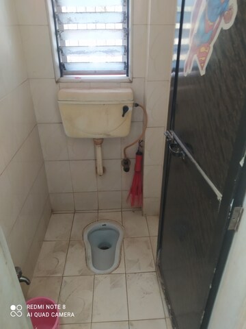 Bathroom in 1 BHK Apartment at Sagar Sangeet CHS, Borivali West – for Rent