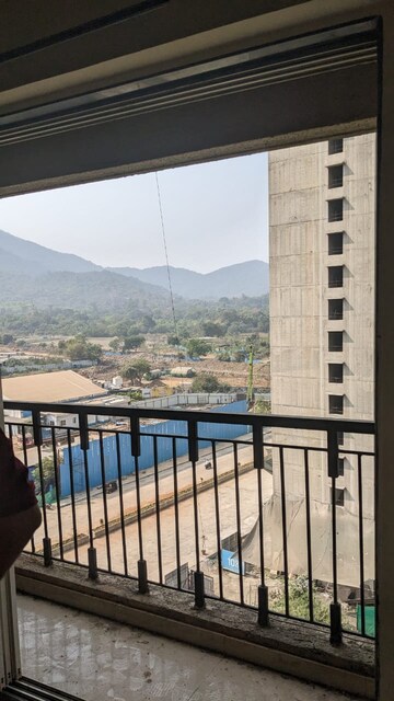 Balcony in 1 BHK Apartment at Vihang Valley Phase 2, Kasarvadavali – for Sale