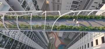 Balcony in 3 BHK Apartment at Anvita High 9, Kollur – for Sale