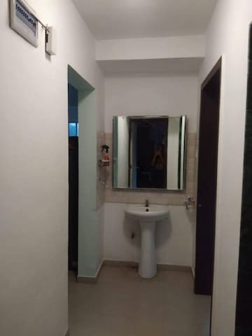 Building Lobby in 1 BHK Apartment at Godrej Infinity, Keshav Nagar – for Rent