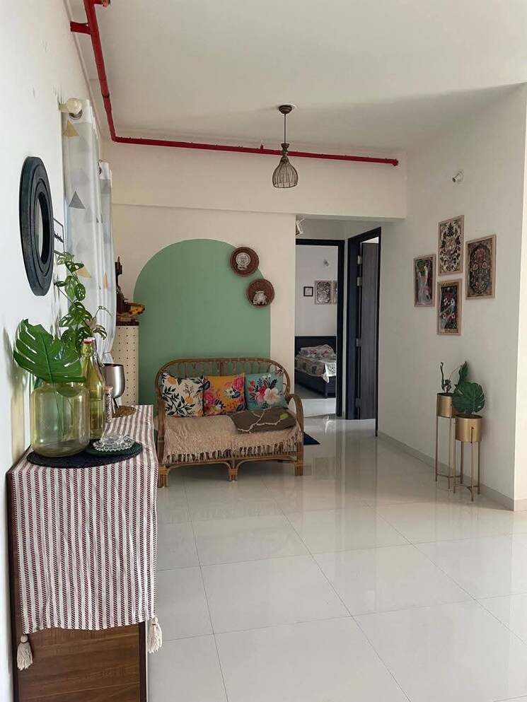 Living Room, panchshil-eon-free-zone 1 Bedroom 635 Sq.Ft. Apartment In Kharadi Pune 8086359