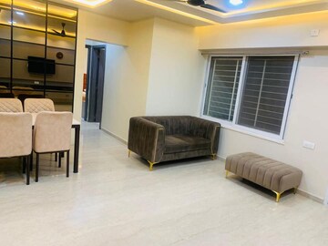Living Room in 1 BHK Apartment at Panchshil Eon Free Zone, Kharadi – for Rent