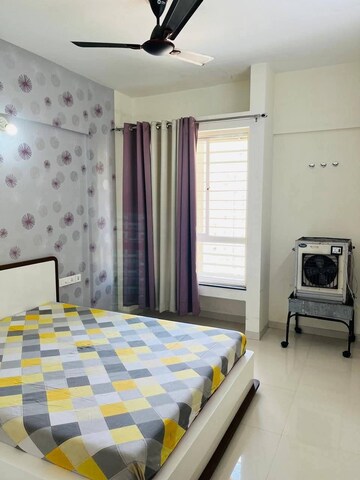 Bedroom in 2 BHK Apartment at Panchshil World Trade Center, Kharadi – for Rent