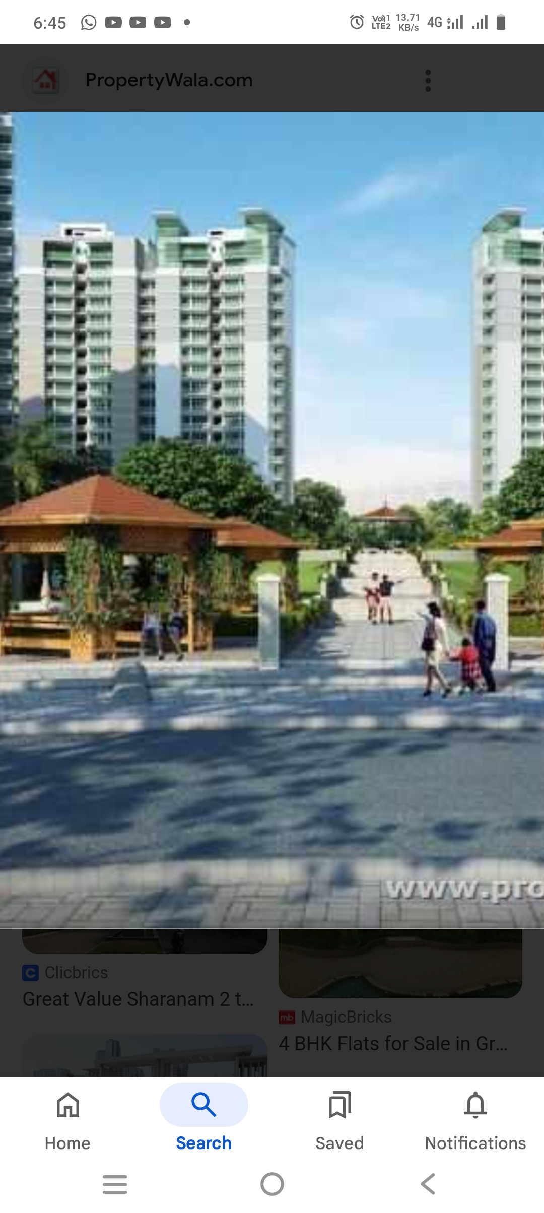 4 BHK + Servant Room,Study Room Apartment For Sale in Great Value Sharanam