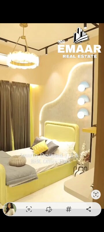 Bathroom in 1 BHK Apartment at Arihant Avanti, Shilphata – for Sale