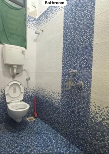 Bathroom in 1 BHK Apartment at Earth Terrace, Goregaon West – for Rent