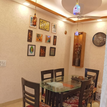 Living Room in 4 BHK Builder Floor at Parklands, Sector 85 – for Sale