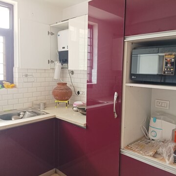 Kitchen in 4 BHK Builder Floor at Parklands, Sector 85 – for Sale