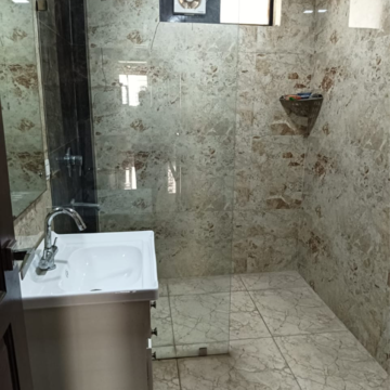 Bathroom in 4 BHK Builder Floor at Parklands, Sector 85 – for Sale