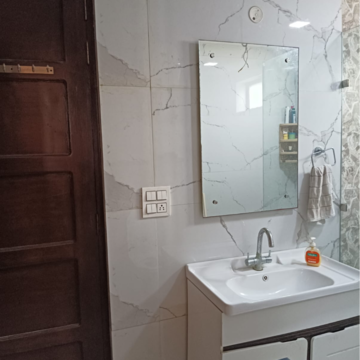 Bathroom in 4 BHK Builder Floor at Parklands, Sector 85 – for Sale