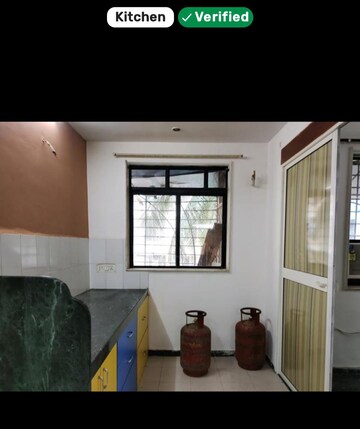 Living Room in 1 BHK Apartment at Sheth Vasant Galaxy, Goregaon West – for Rent