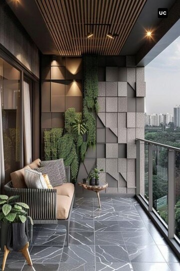 Balcony in 2 BHK Villa at Bidadi – for Sale