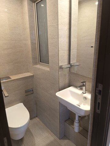 Bathroom in 1 BHK Apartment at Hiranandani Gardens, Powai – for Rent