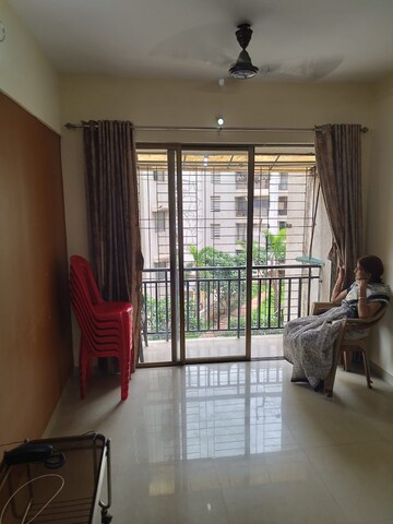 Living Room in 1 BHK Apartment at Horizon Height, Kasarvadavali – for Sale