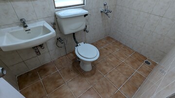 Bathroom in 3 BHK Apartment at Vaswani Golf Vista Tulip, Domlur – for Rent