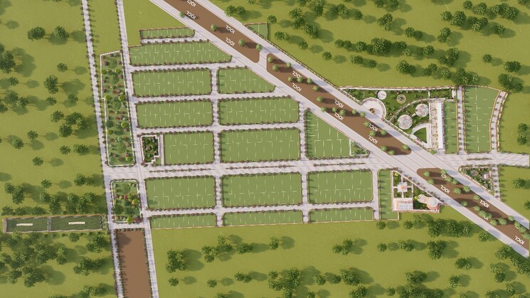 Exterior View, riyasat-eco-park  170 Sq.Yd. Plot In Basri Jogiyan Jaipur 8086795