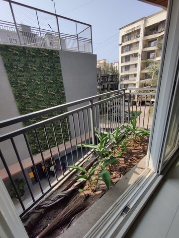 Balcony in 1 BHK Apartment at Salasar Exotica I, Mira Road – for Rent