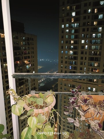 Balcony in 2 BHK Apartment at Rustomjee Urbania, Majiwada – for Sale