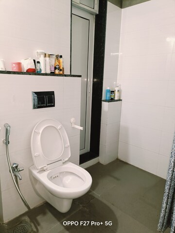 Bathroom in 2 BHK Apartment at Rustomjee Urbania, Majiwada – for Sale