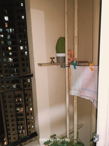 Bathroom in 2 BHK Apartment at Rustomjee Urbania, Majiwada – for Sale