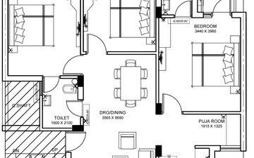 3 BHK Builder Floor For Sale in Bptp Park Floors I, Sector 77