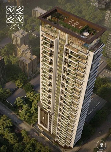 1 BHK Apartment – Exterior View View at Roswalt Zaiden, Andheri West - for Sale