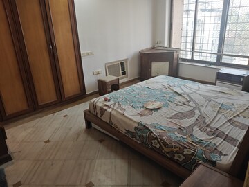 Bedroom in 3 BHK Apartment at Krishna Tower Kapurbawdi, Kapur Bawdi – for Rent