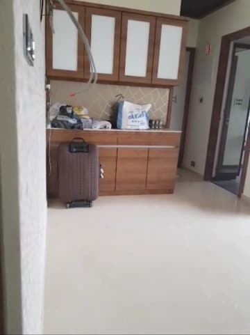 Kitchen in 2 BHK Apartment at Runwal Greens, Mulund West – for Sale