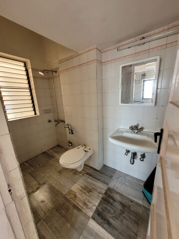 Bathroom in 1 BHK Apartment at Harmony CHS Powai, Powai – for Rent
