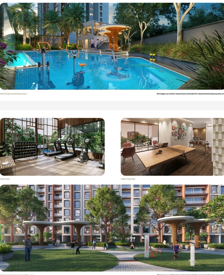 Exterior View, global-inspira 3 Bedroom 1100 Sq.Ft. Apartment In Hinjewadi Pune 8091395