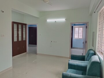 Living Room in 2 BHK Apartment at RK Residency Allapur, Allapur – for Rent