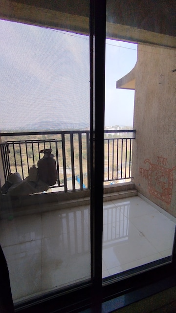 Balcony in 1 BHK Apartment at Raunak City Sector 4, Kalyan West – for Sale