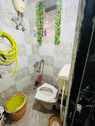 Bathroom in 2 BHK Apartment at Kopar Khairane – for Rent