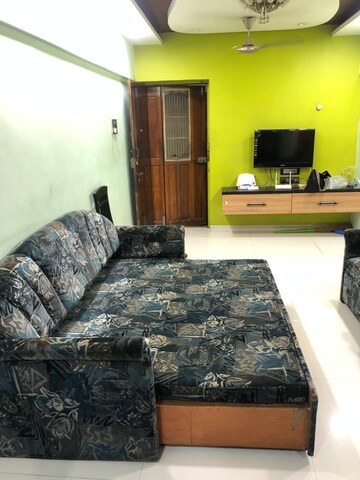 Bedroom in 1.5 BHK Apartment at Surya Enclave Co op hsg Society, Manpada – for Rent