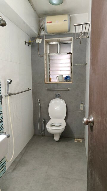 Bathroom in 2.5 BHK Apartment at Gundecha Symphony, Andheri West – for Rent