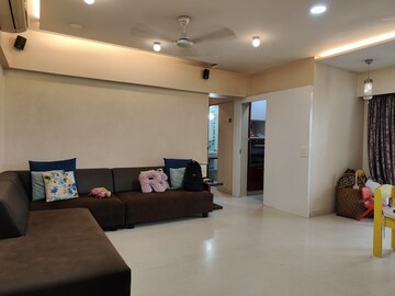Living Room in 2.5 BHK Apartment at Gundecha Symphony, Andheri West – for Rent