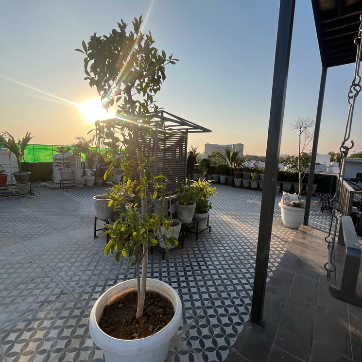 Exterior View, palm-residency-chhatarpur 4 Bedroom 2000 Sq.Ft. Builder Floor In Rajpur Khurd Extension Delhi 8091750