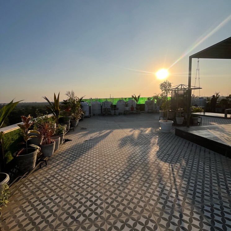 Exterior View, palm-residency-chhatarpur 4 Bedroom 2000 Sq.Ft. Builder Floor In Rajpur Khurd Extension Delhi 8091750