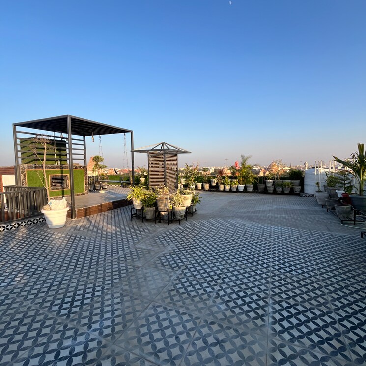 Exterior View, palm-residency-chhatarpur 4 Bedroom 2000 Sq.Ft. Builder Floor In Rajpur Khurd Extension Delhi 8091750