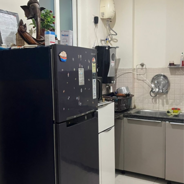 Kitchen in 2.5 BHK Apartment at Ambala Highway – for Rent