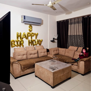 Living Room in 2.5 BHK Apartment at Ambala Highway – for Rent