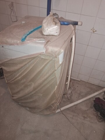 Bathroom in 2 BHK Apartment at Beharay Rathi Visava Park, Aundh – for Rent