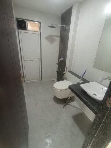 Bathroom in 3 BHK Apartment at Siddhi Siddhi Grandeur, Kharghar – for Rent