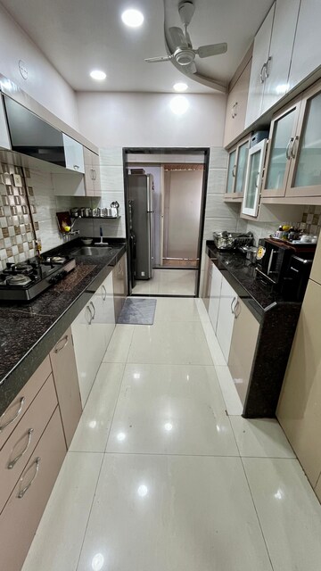 Kitchen in 2 BHK Apartment at Regency Crest, Kharghar – for Rent