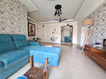 Living Room in 2 BHK Apartment at HDIL Metropolis Residences, Andheri West – for Rent