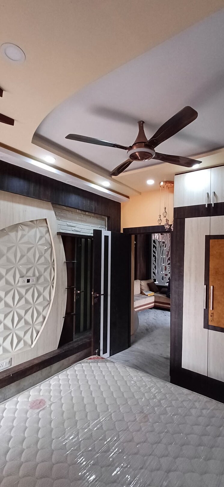 Bedroom, shovona-apartment-baguihati 2 Bedroom 825 Sq.Ft. Apartment In Baguiati Kolkata 8091890