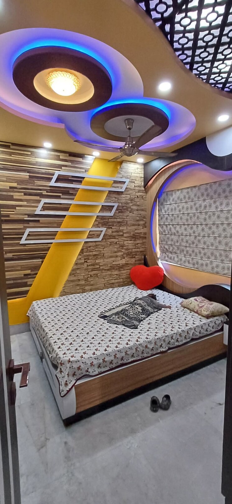 Bedroom, shovona-apartment-baguihati 2 Bedroom 825 Sq.Ft. Apartment In Baguiati Kolkata 8091890