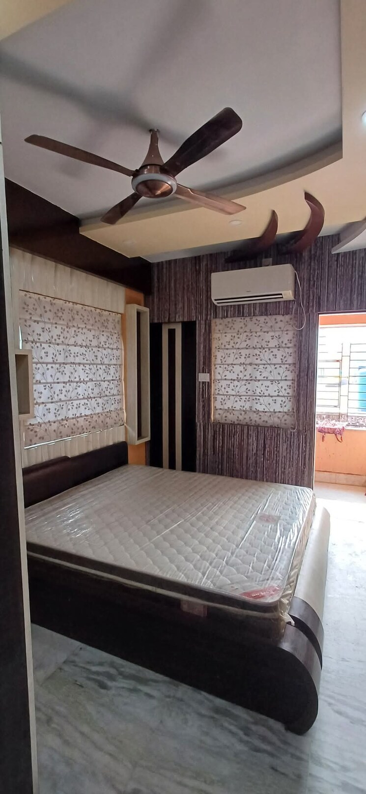 Bedroom, shovona-apartment-baguihati 2 Bedroom 825 Sq.Ft. Apartment In Baguiati Kolkata 8091890