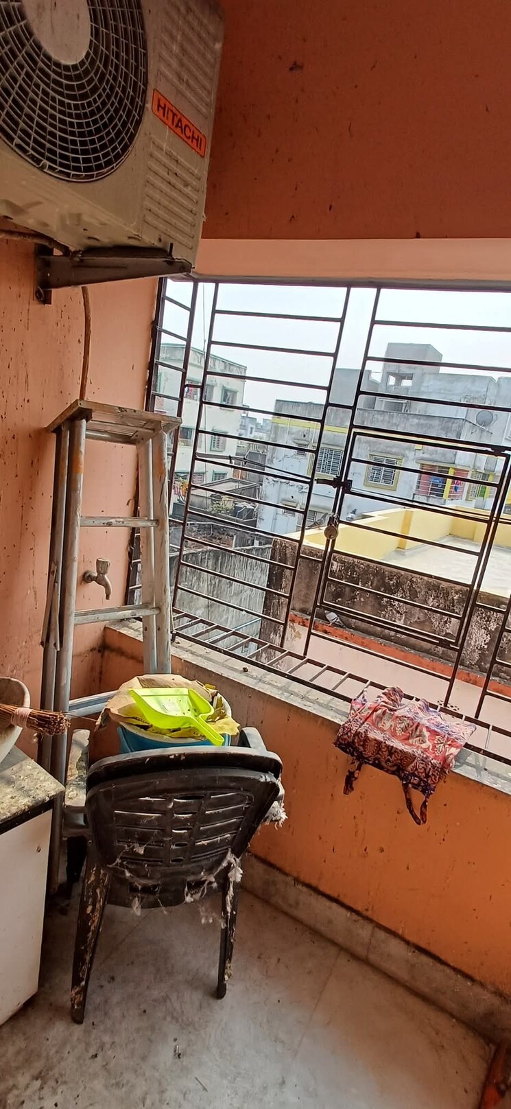 Balcony, shovona-apartment-baguihati 2 Bedroom 825 Sq.Ft. Apartment In Baguiati Kolkata 8091890
